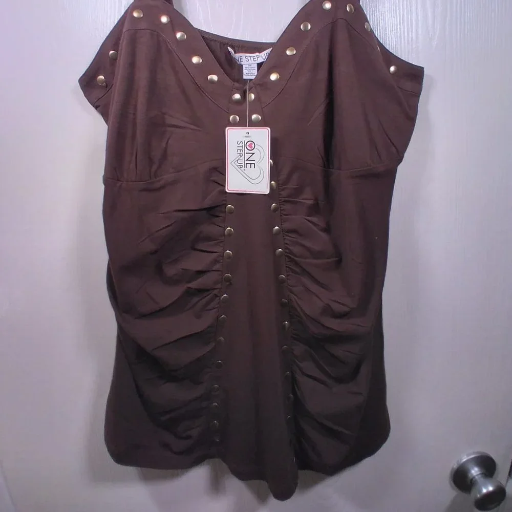 ONE STEP UP Top Size: 2X NWT - Picture 5 of 16